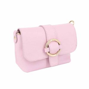 Made in Italy DAMEN LEDER TASCHE Umhängetasche Handytasche Crossbody Ledertasche Schultertasche Smartphone Mini Bag Brusttasche Clutch Abendtasche