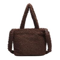 DAMEN TADDYFELL TASCHE Shopper Tote Bag Handtasche Plüsch Schultertasche Teddytasche Umhängetasche Pelz Damentasche Felltasche Wintertasche Beuteltasche