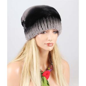 DAMEN echt PELZ MÜTZE Wintermütze Fellmütze Oversizemütze Beanie Pudelmütze Skimütze Pelzkappe