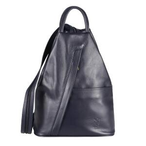 CASPAR TL764 Damen Umhängetasche Messenger Bag Handtasche echt Leder Italy 