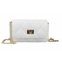 Made in Italy Damen Leder Tasche Mini Bag Ketten Crossbody Schultertasche Abendtasche Handtasche Clutch Henkeltasche Smartphone Überschlagtasche
