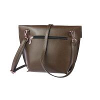Made in Italy Ledertasche Clutch Schultertasche Umhängetasche Borsetta Schmucktasche Handtasche Henkeltasche Fransentasche