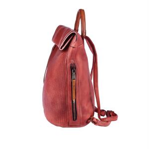 OBC DAMEN LEDER RUCKSACK TASCHE Cityrucksack USED LOOK Schultertasche Handtasche Shopper Blogger Backpack Daypack