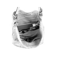 OBC DAMEN METALLIC TASCHE SHOPPER Hobo-Bag Henkeltasche Handtasche Schultertasche CROSS-OVER Umhängetasche Beuteltasche