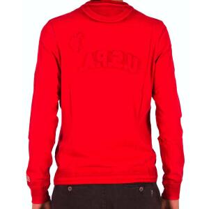 US Polo ASSN USA POLO T-Shirt Rot XL USPA Logo Langarm Rundhals 2 Farben used look