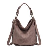 DAMEN TASCHE SHOPPER Hobo-Bag Henkeltasche Schultertasche Umhängetasche Handtasche CrossOver CrossBag Damentasche Reisetasche Beuteltasche Dunkeltaupe