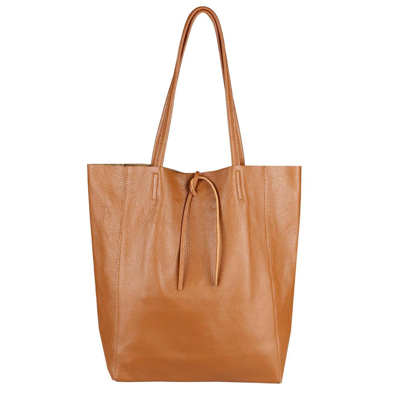 klassische Damen Tasche Handtasche Shopperbag A4 schwarz 