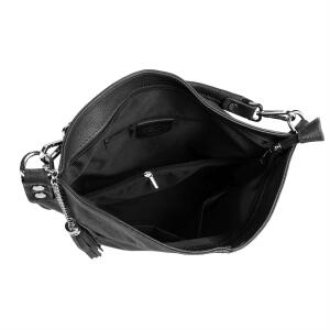 MADE IN ITALY DAMEN Echt LEDER TASCHE Business Shopper Schultertasche Ledertasche Umhängetasche Handtasche Schwarz