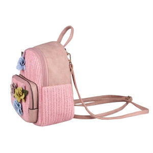 ital-design DAMEN BLUMEN MINI-RUCKSACK Backpack Tasche...
