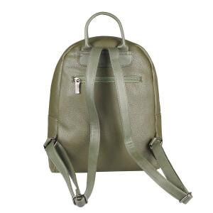 Damen Rucksack Cityrucksack Schultertasche Leder Optik Backpack Tasche Daypack Handtasche Umhängetasche