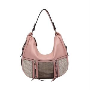 Damen Handtasche Aus Holzperlen - Bohemian Style Tragetasche Für Strand & Urlaub