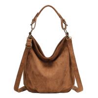DAMEN TASCHE SHOPPER Hobo-Bag Henkeltasche Schultertasche Umhängetasche Handtasche CrossOver CrossBag Damentasche Reisetasche Beuteltasche Braun