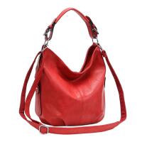 DAMEN TASCHE SHOPPER Hobo-Bag Henkeltasche Schultertasche Umhängetasche Handtasche CrossOver CrossBag Damentasche Reisetasche Beuteltasche SchwarzV1