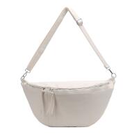 XXL Tasche Bauchtasche Teddyfell Hüfttasche Crossbody Schultertasche Umhängetasche Kunstleder Gürteltasche Crossover Slingntasche Bag Beige