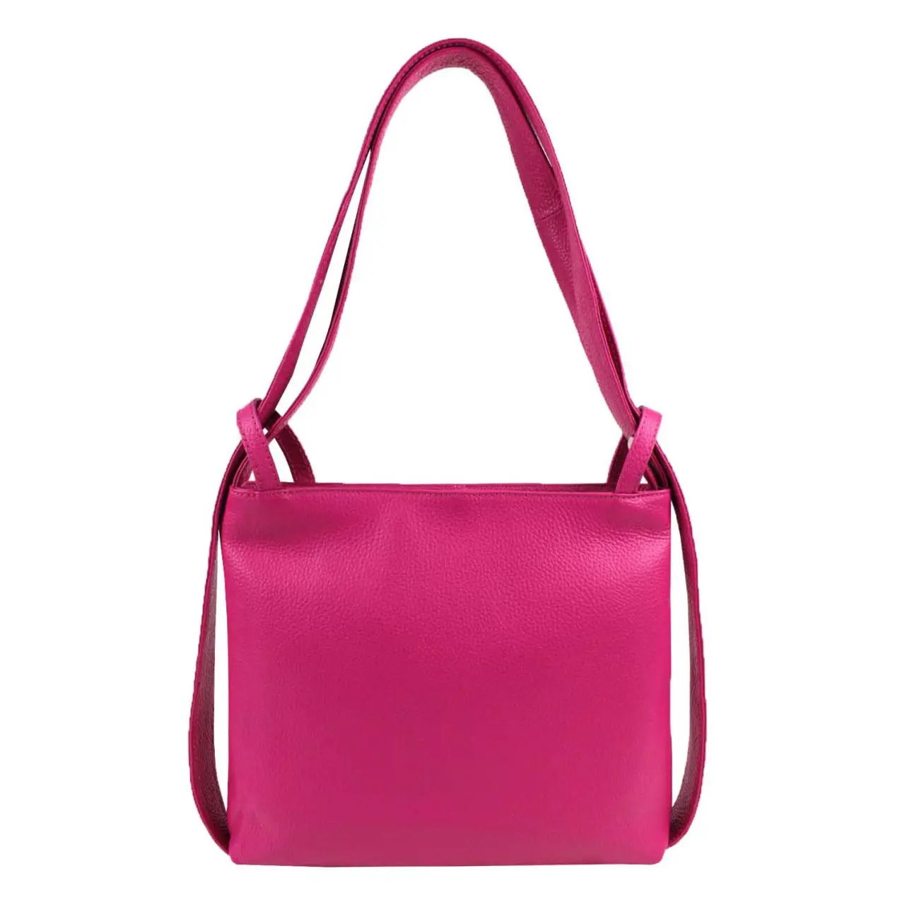 MADE IN ITALY Damen Tasche Rucksack 2in1...