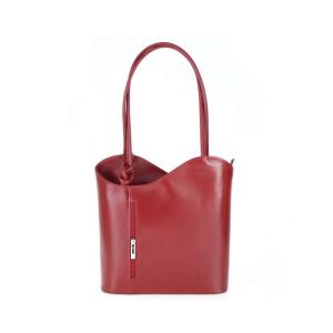 ITALy LEDER METALLIC DAMEN TASCHE RUCKSACK Handtasche Umhängetasche Shopper Bag 
