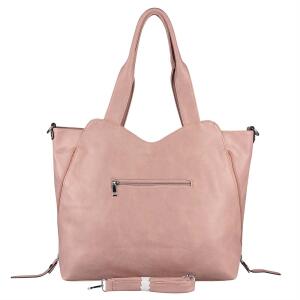 XXL Damen Totenkopf Tasche Handtasche Skulls Shopper Beuteltasche Schultertasche Umhängetache Reisetasche Weekender Schädel Gothic Bag Rosa