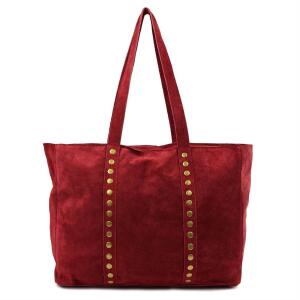 OBC Made in Italy Damen Leder Tasche Handtasche...