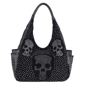 OBC XXL Damen Totenkopf Tasche Skulls Shopper Handtasche...