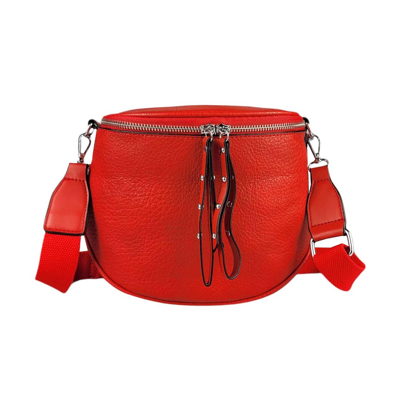 Damen Crossbody-Tasche – Kleine Umhängetasche Aus Kunstleder, 20x8x16 Cm, Mit Verstellbarem Gurt & Tiermotiv-Anhänger