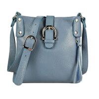 Made in Italy DAMEN LEDER TASCHE Schultertasche CrossOver Handtasche  Umhängetasche Bodybag Abendtasche Crossbody Ledertasche