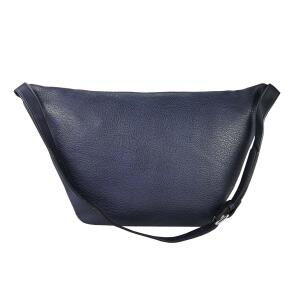 XXL Tasche Bauchtasche Hüfttasche Crossbody Schultertasche Umhängetasche Kunstleder Gürteltasche Crossover Slingntasche Unisex Bag DunkelblauV1